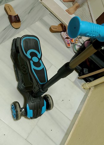 Koyu Mavi Çocuk Scooterı - Görsel 5