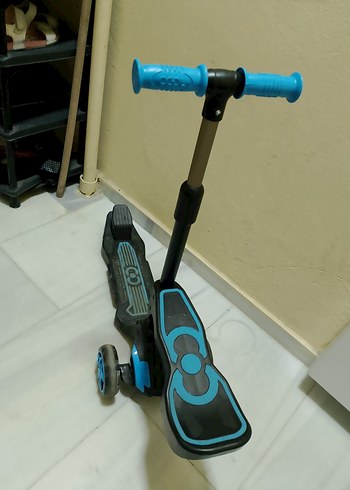 Koyu Mavi Çocuk Scooterı - Görsel 4