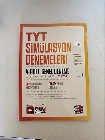 3d tyt simülasyon genel deneme