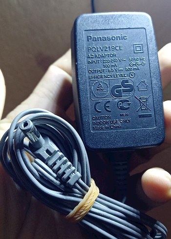 Panasonic 6.5volt 2 adet adaptör - Görsel 2
