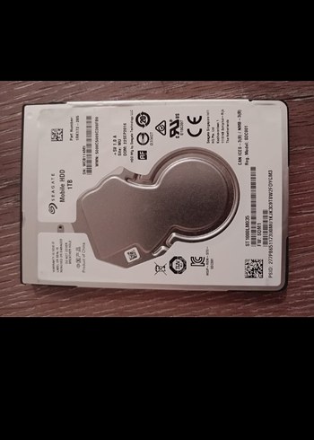 6 adet Seagate 1 TB HARDDİSK HDD 100% sağlıklı iade garantili - Görsel 2