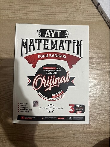 orijinal yayınları ayt mat soru bankası
