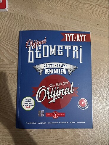 orijinal tyt ayt geometri branş denemesi