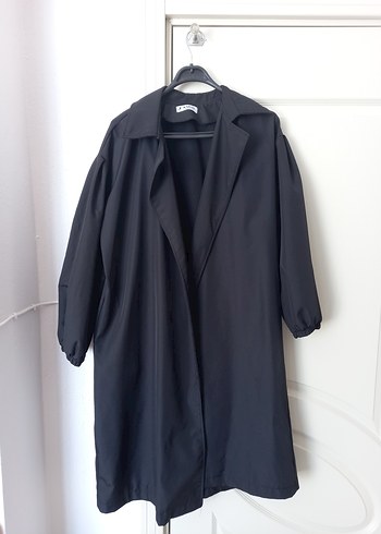 Diğer oversize uzun trençkot