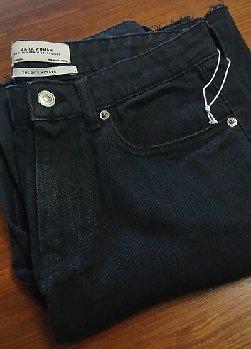 s Beden siyah Renk Zara Woman Premium Denim Collection