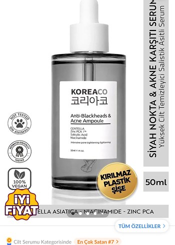 Koreaco Pink Blocker SPF50+ Konsantre BB Krem - Görsel 3
