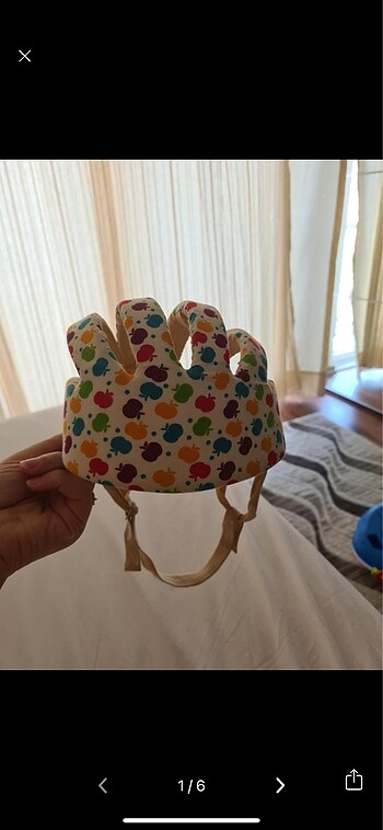 1-2 Yaş, 19 cm Beden çeşitli Renk bebek kask, kafa koruyucu,güvenlik