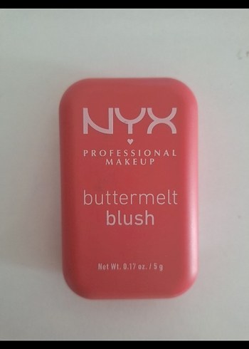 Nyx Buttermelt Pembe Allık 04