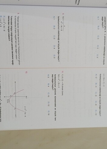  Beden Renk Bilfen yayınları Ayt matematik soru Bankası 