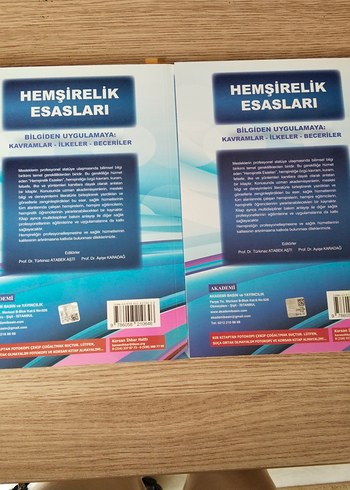 Hemşirelik Esasları Kitap Seti 1-2 - Görsel 4