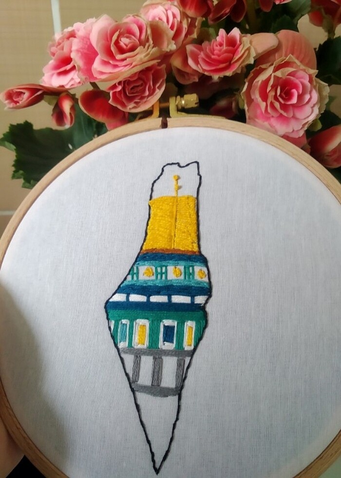 Ahşap kasnak pano - Görsel 2