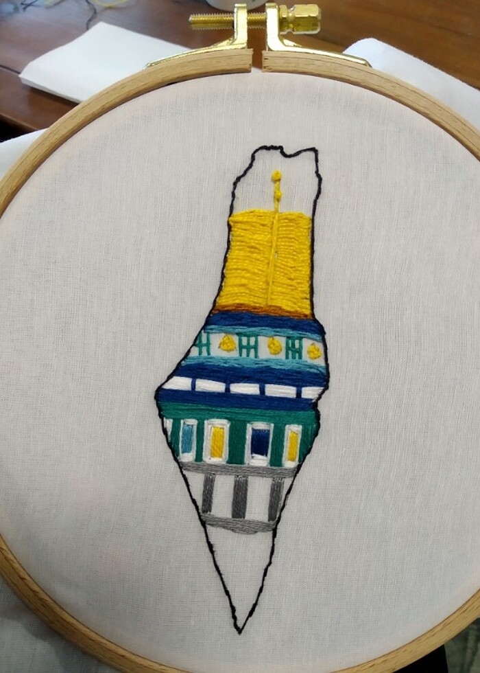 Ahşap kasnak pano - Görsel 3