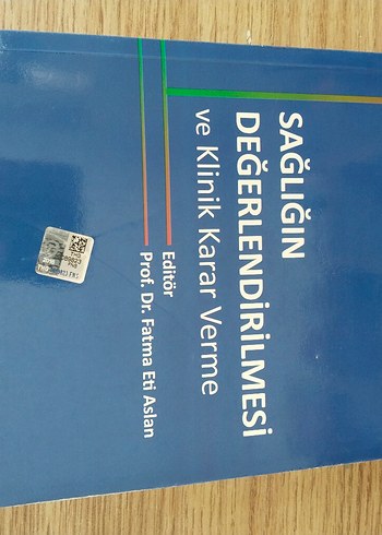 Sağlığın Değerlendirilmesi ve Klinik Karar Verme Kitabı