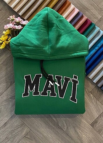 Unisex mavi sweatshirt 