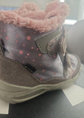 27 Beden Kız Çocuk Gri Street Wear Botlar