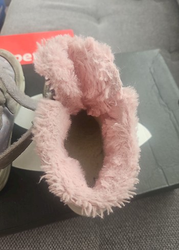 27 Beden gri Renk Kız Çocuk Gri Street Wear Botlar