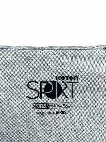 s Beden gri Renk Koton Sweatshirt %70 İndirimli.