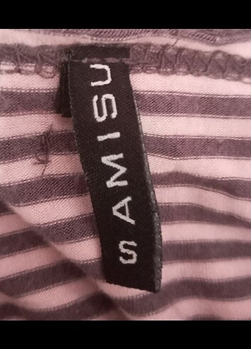 Diğer coquette pembe gri çizgili üst