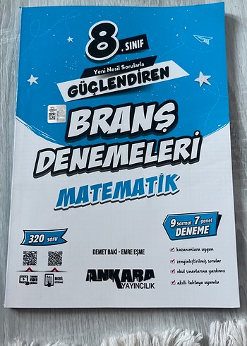 8. Sınıf Matematik Güçlendiren Branş Denemeleri