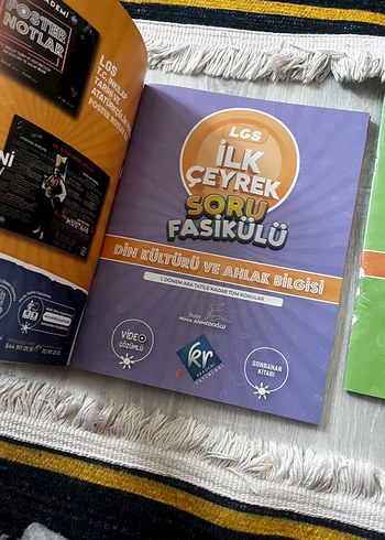  Beden Renk LGS İlk Çeyrek Poster Notlar Soru Fasikülleri