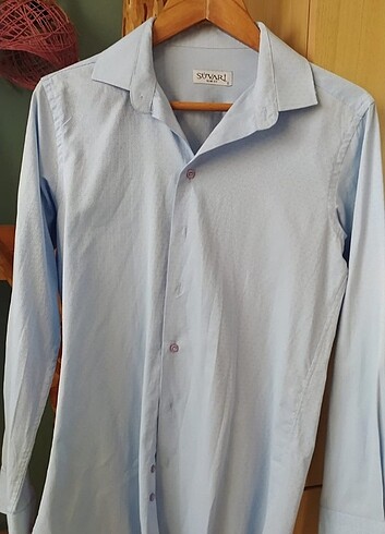 Süvari slim fit erkek gömlek 