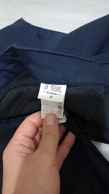 36 Beden lacivert Renk Defacto skinny pantolon