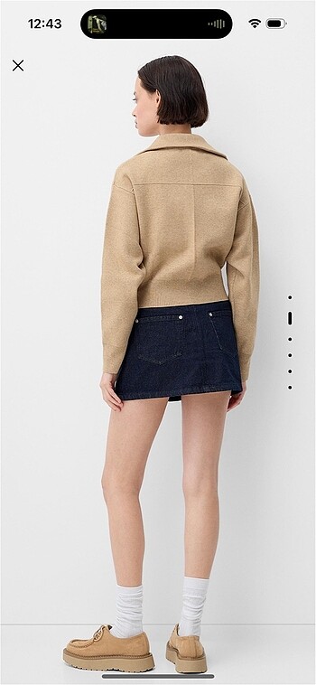 Bershka Cepli bomber ceket