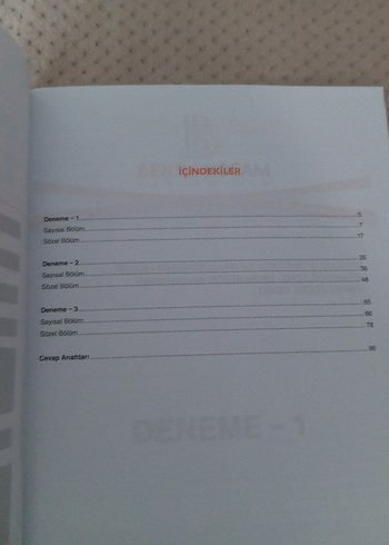  Beden Benim Hocam Dgs Denemesi