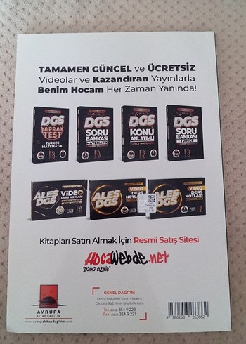  Benim Hocam Dgs Denemesi