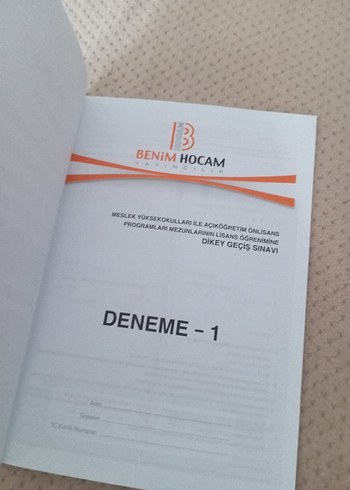  Beden Renk Benim Hocam Dgs Denemesi