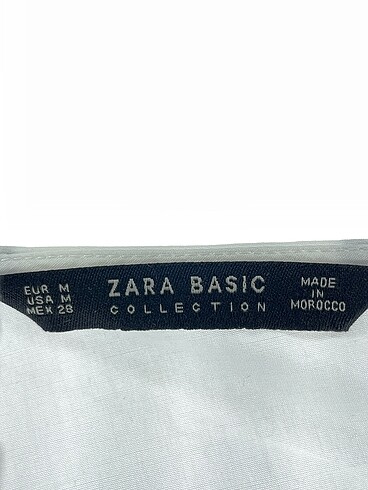 m Beden beyaz Renk Zara Bluz %70 İndirimli.