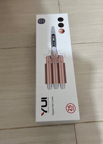 YUI Dijital Saç Maşası 25mm Bej
