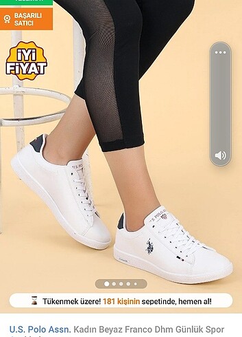 Orjinal Us Polo Kadın Sneakers
