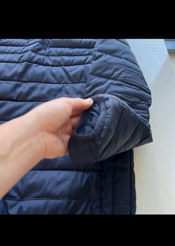 xl Beden gri Renk Erkek Lacivert Mont