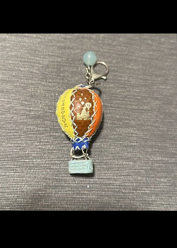 Kapadokya Balon Deri Anahtarlık 