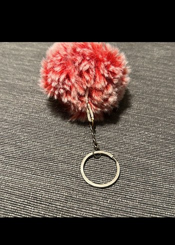  Beden Kırmızı Peluş Kadın Anahtarlık