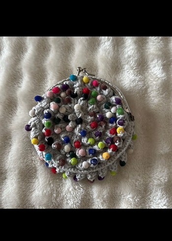 Renkli Boncuklu Cüzdan - Görsel 2