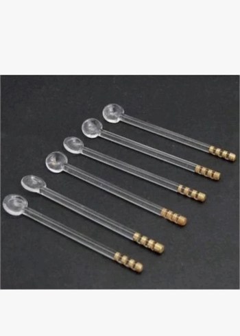 Altın Cam Çay Kaşığı - Görsel 5