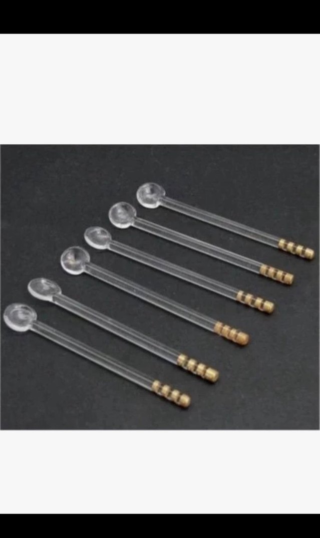 Altın Cam Çay Kaşığı - Görsel 5