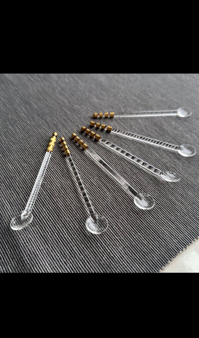 Altın Cam Çay Kaşığı - Görsel 3