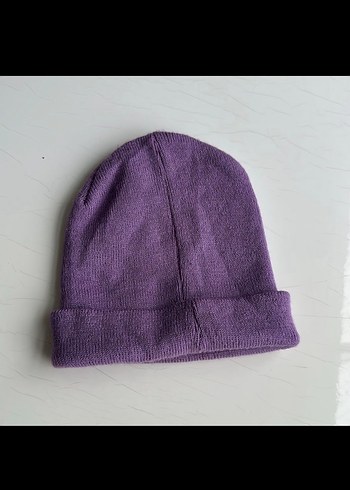 Mor Örgü Kadın Bere - Görsel 4