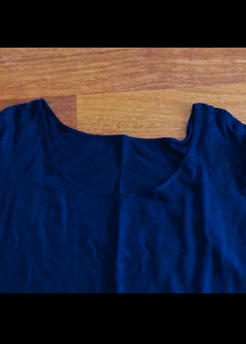 Lacivert Elbise Mango - Görsel 3