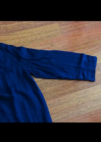 Lacivert Elbise Mango - Görsel 4