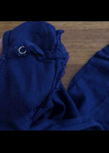 Lacivert Elbise Mango - Görsel 5