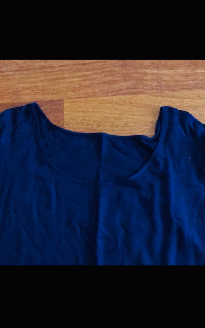 Lacivert Elbise Mango - Görsel 3