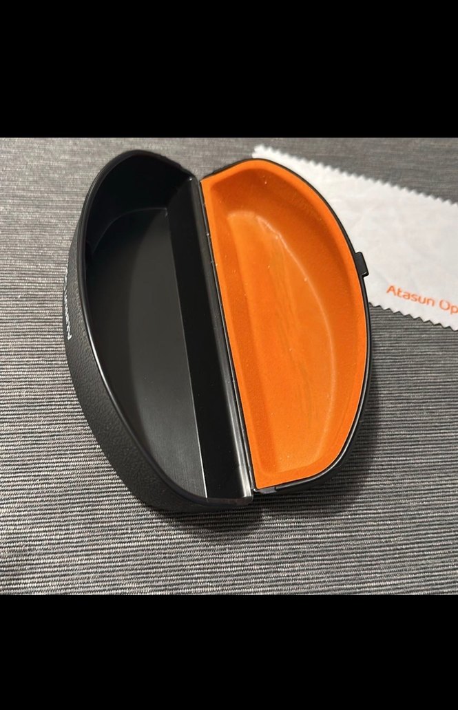 Atasun Optik Siyah Gözlük Kutusu - Görsel 2