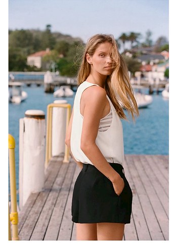 ZARA BEYAZ BLUZ