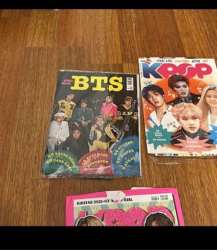 Beden Renk K Pop, BTS, Black Pink Dergi