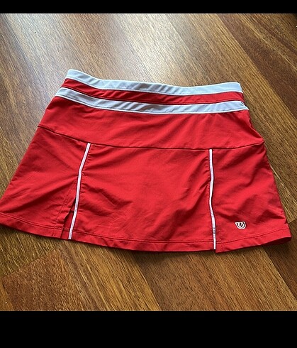 Tenis Eteği Kırmızı Wilson
