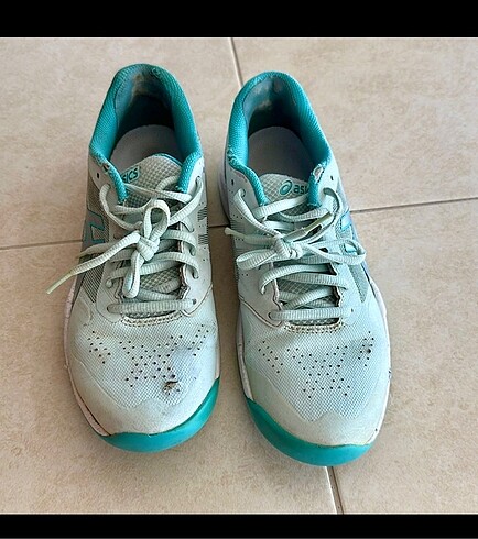 39,5 Beden turkuaz Renk Asics Spor Ayakkabısı Tenis